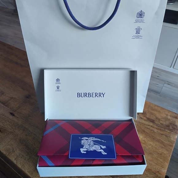 Burberry Silk Scarf - Picture 1 of 6